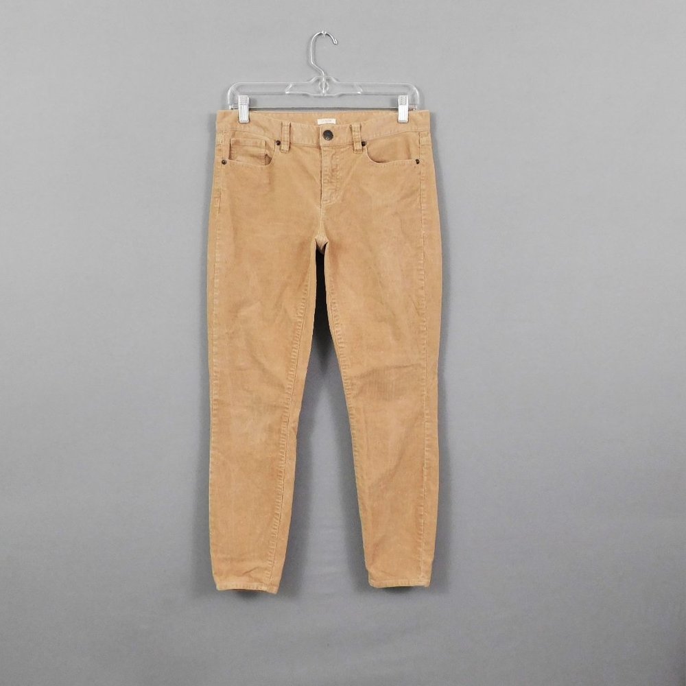 J. Crew Women Brown Corduroy Pants 28
